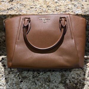 Michael Kors Tan Leather medium sienna Satchel NWT